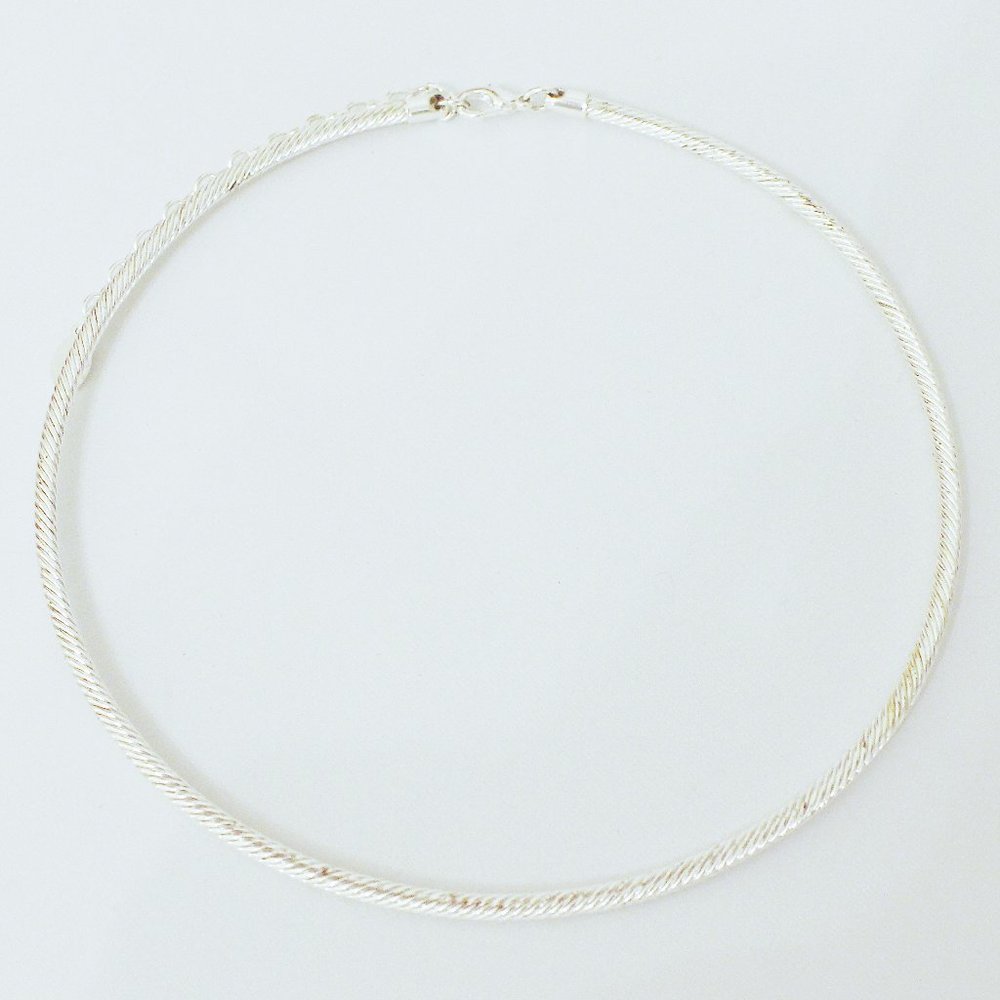Joan Rivers Twisted Cable Hardwire Necklace